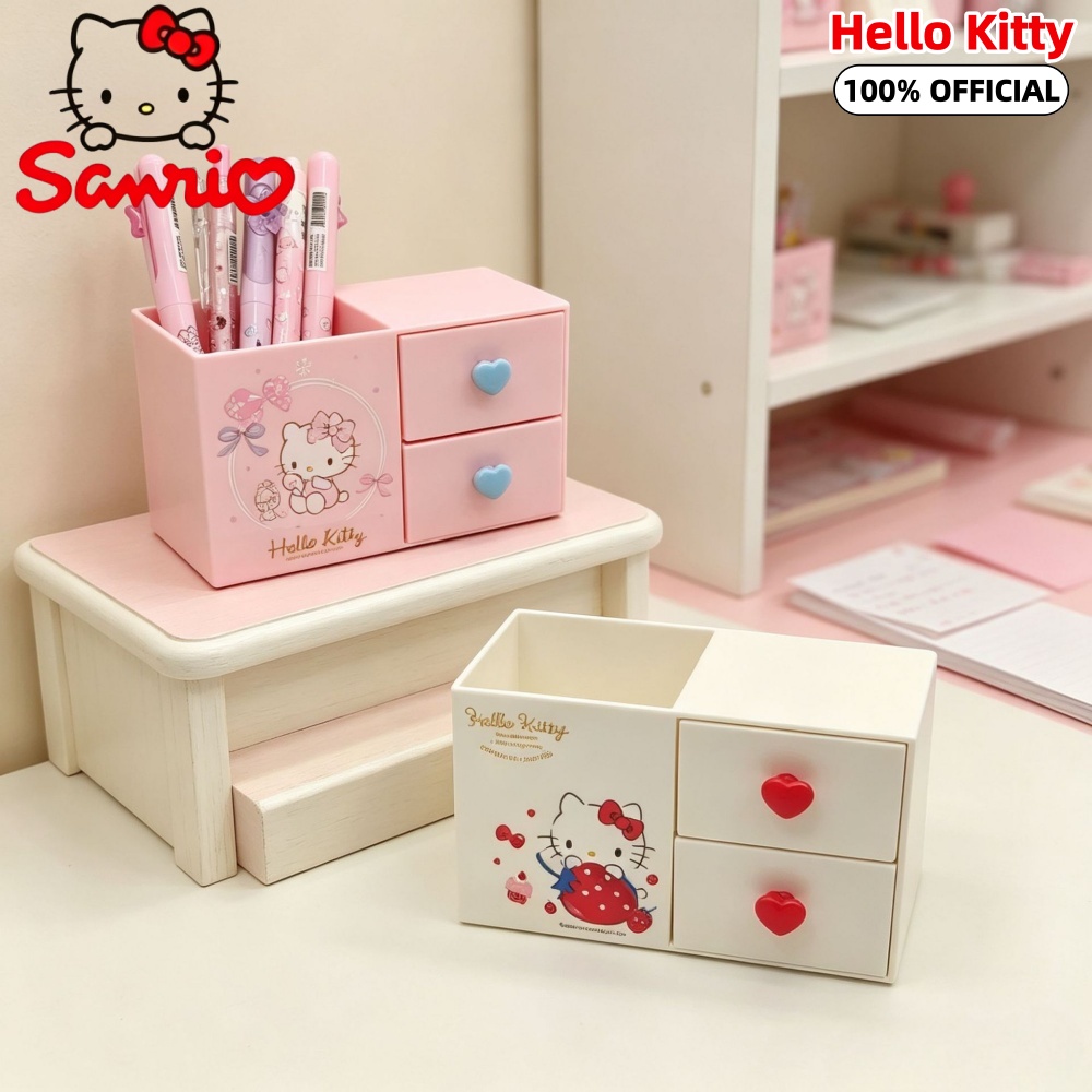 Tactical Pen Tool - Original Hello Kitty Schubladen-Aufbewahrungsbox Sanrio Multifunktionaler