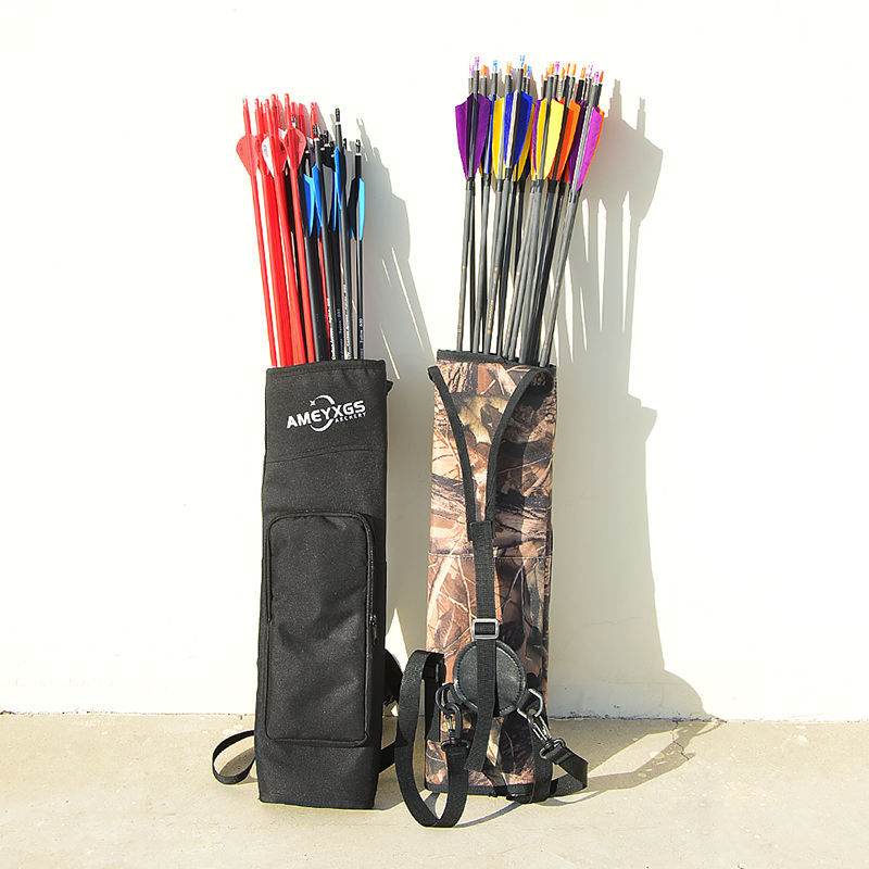 Quiver Arrow Back - Camo Canvas Back Quiver Tragbare Pfeiltasche