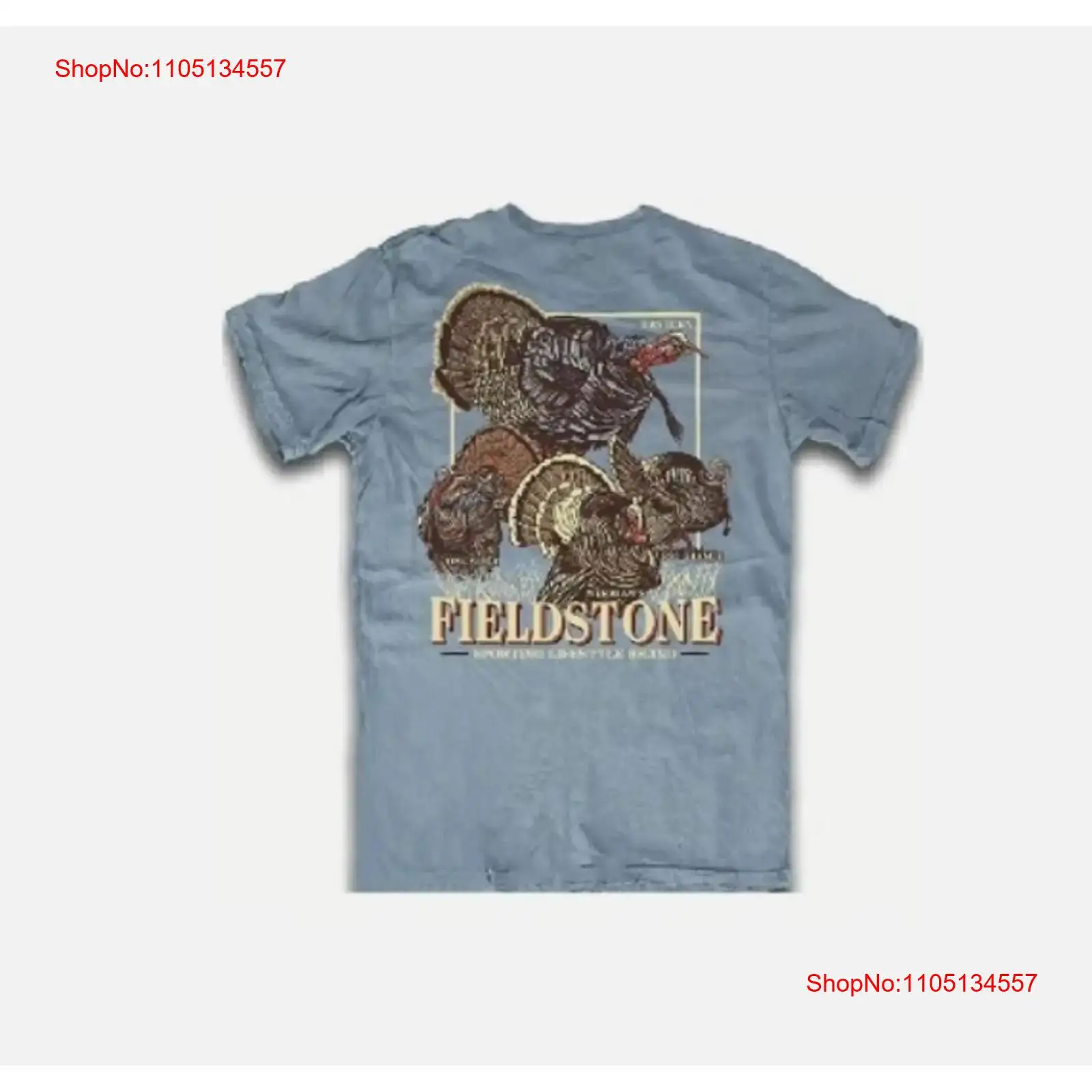 Wildman Hunting & Outdoor - Fieldstone Türkei Jagd-T-Shirt Grand Slam Wild