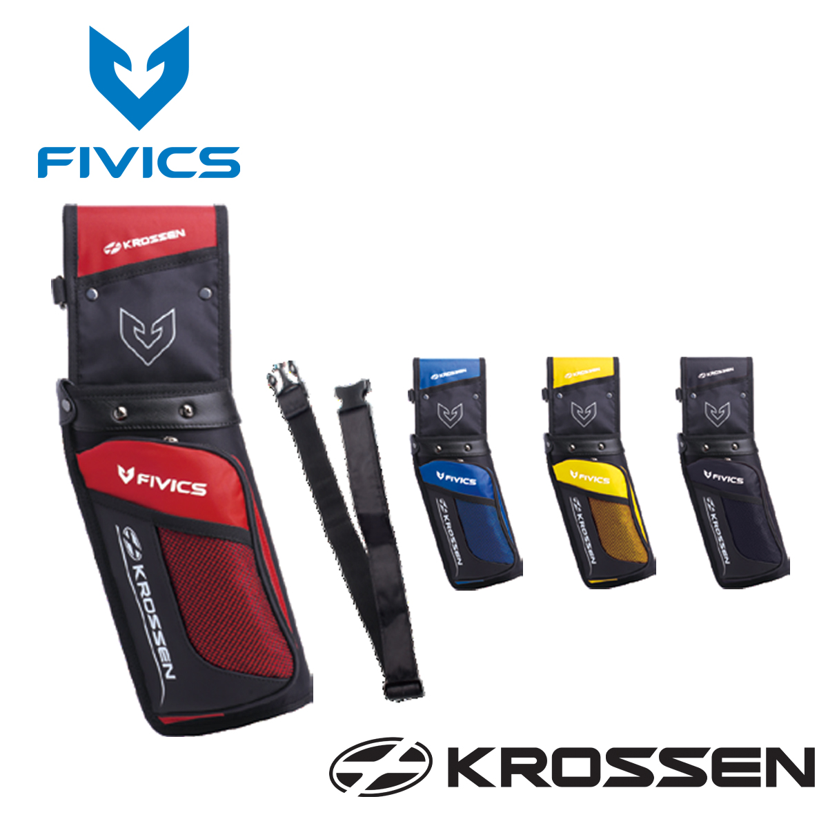 Quiver Arrow Back - FIVICS HYPER Rückengürtel-Pfeilköcher für Bogenschießen, robuste
