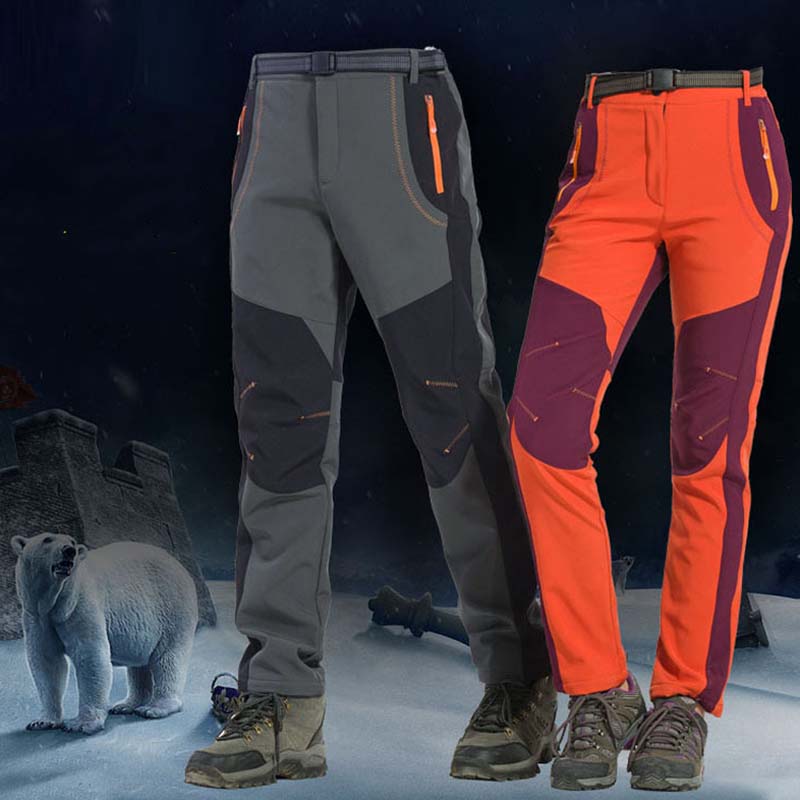 Outdoor Hunting Pants Women - Herbst-Winter-Outdoor-Softshell-Hosen für Herren und Damen, verdickte