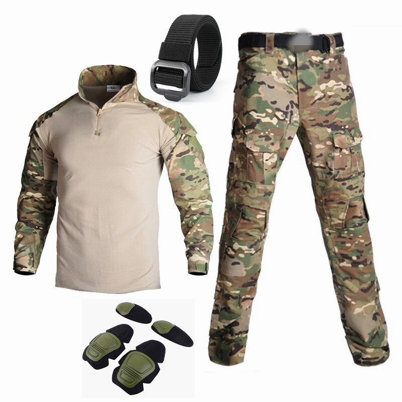 Outdoor Hunting Pants Women - Taktische Uniformen Militär-Outdoor-Tarnanzüge Jagdhemden Hosen Fisch-Trainingsanzüge