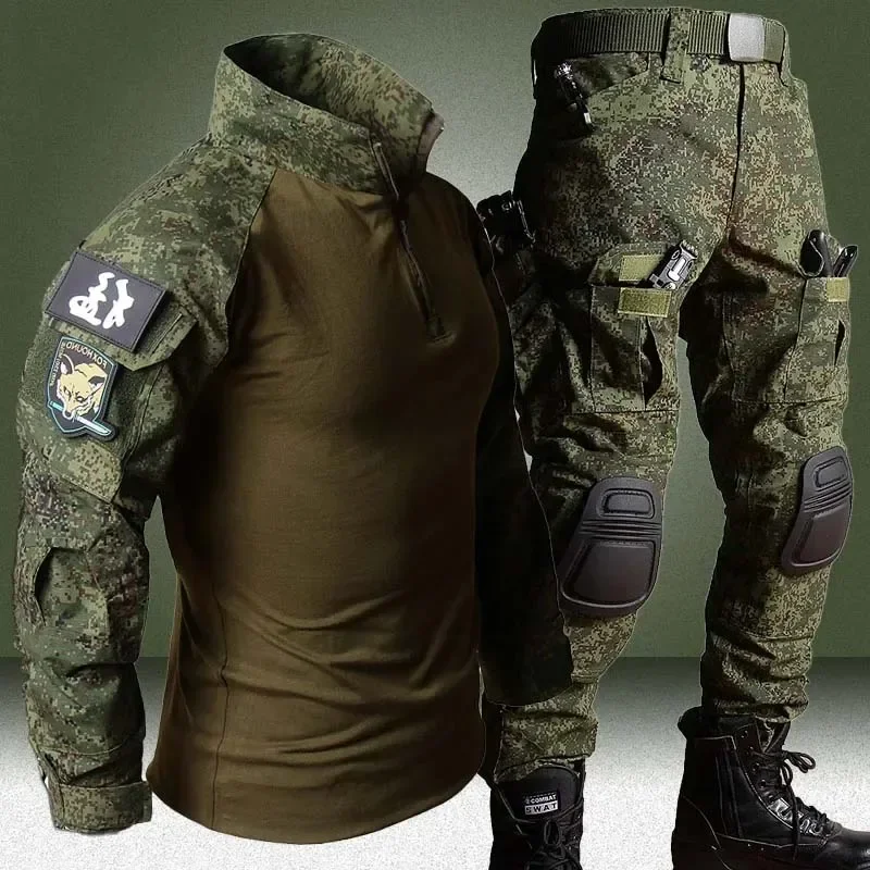 Outdoor Hunting Pants Women - Outdoor RU Camo Taktische Sets Atmungsaktive