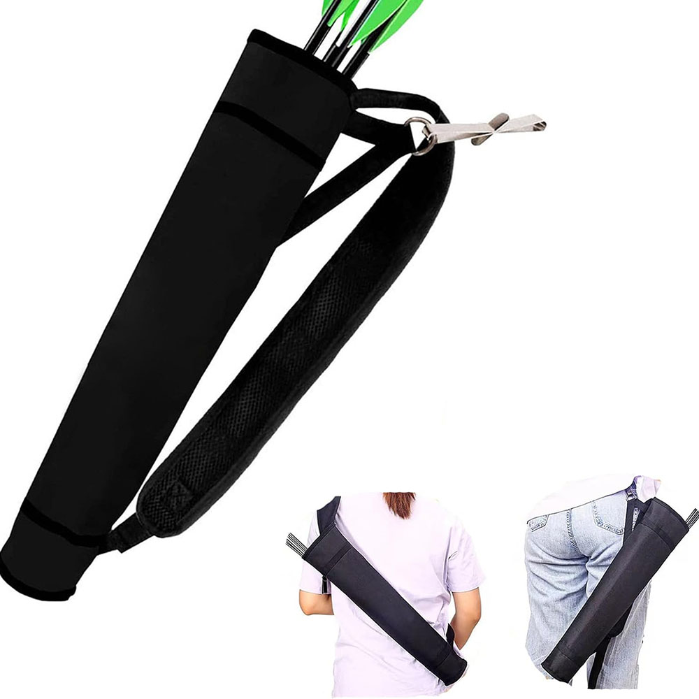 Quiver Arrow Back - Bogenschießköcher: Verstellbarer Rücken- und Hüftköcher, Pfeilrucksack,