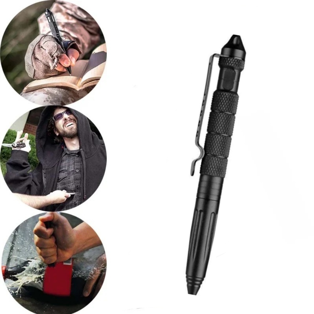 Tactical Pen Tool - EDC Multifunktionaler Taktischer Stift mit Wolframstahlkopf
