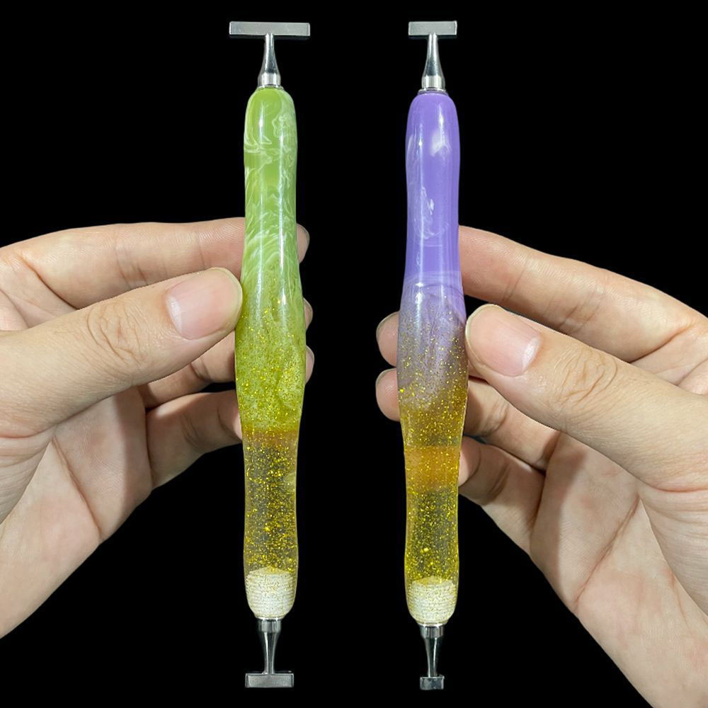 Tactical Pen Tool - Schöner Glänzender Diamant-Malstift mit Gewinde Multifunktionaler
