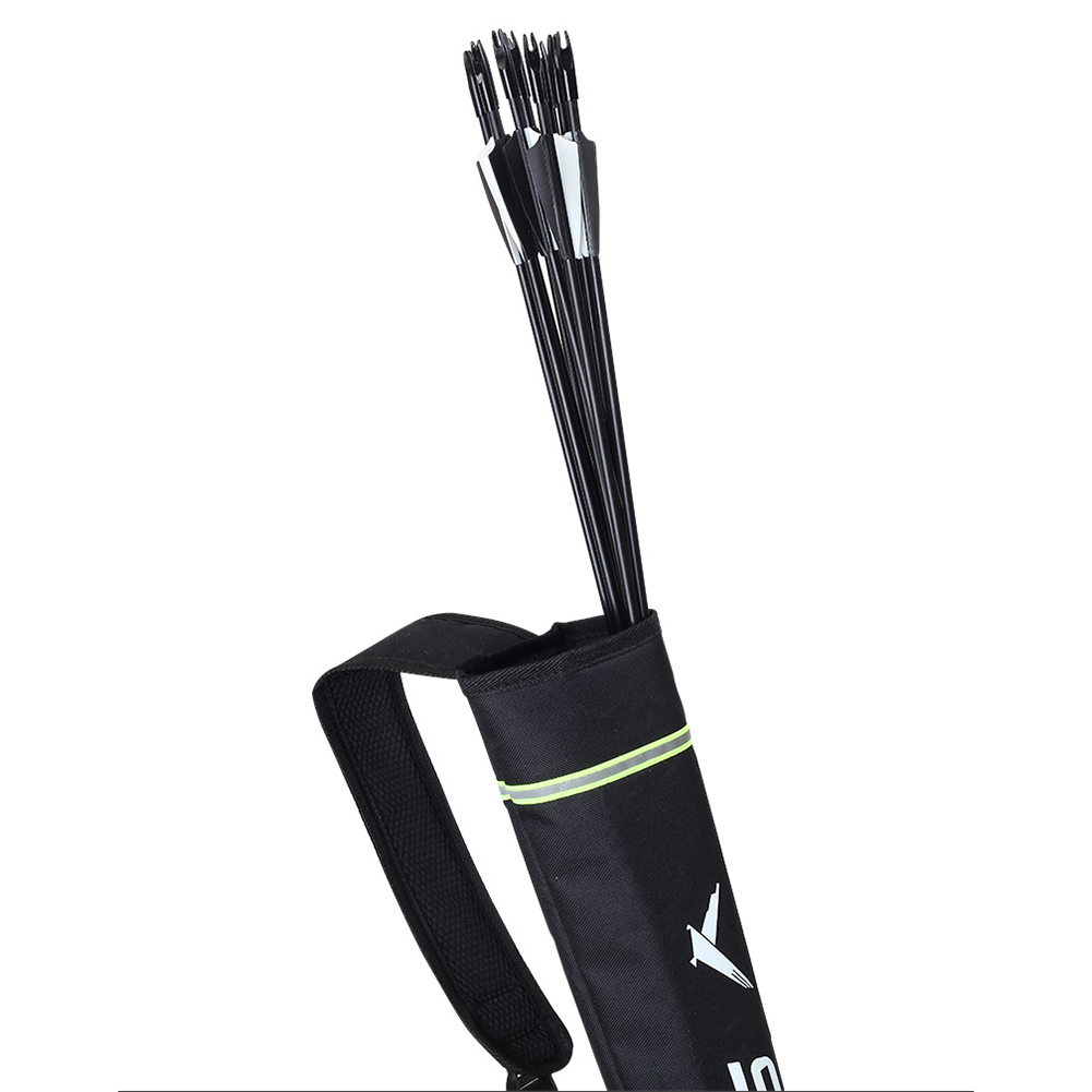 Quiver Arrow Back - Pfeilköcher mit Reflektoren, rückentragbarer Köcher für