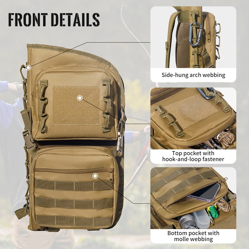 Pfeilköcher für Bogenschießen, – Quiver Arrow Back Bewertung und Preis