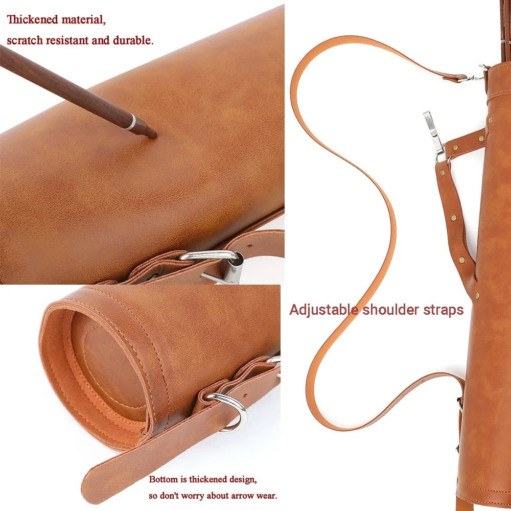 1 Stück Traditioneller PU-Lede – Quiver Arrow Back Bewertung und Preis
