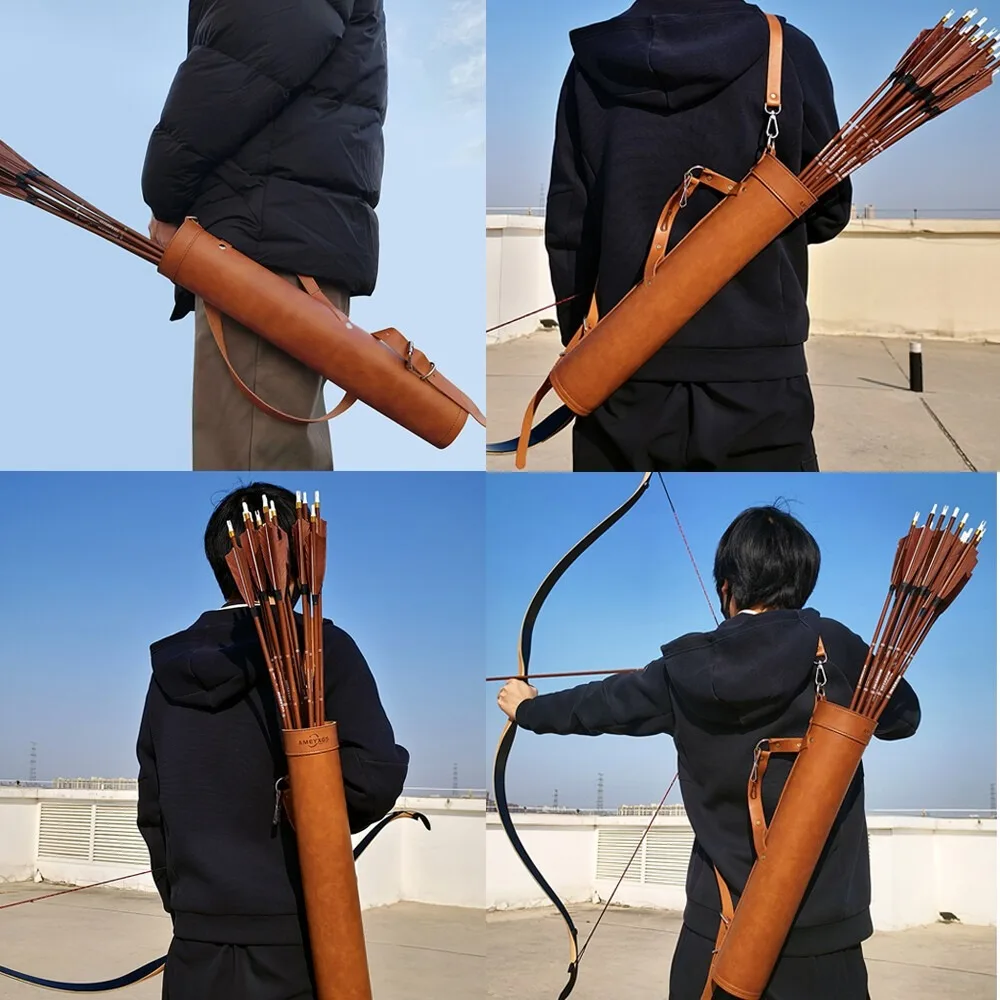 1 Stück Traditioneller PU-Lede – Quiver Arrow Back Bewertung und Preis