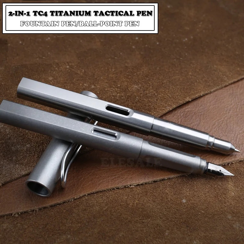 2-In-1 Brunnen Tinte Stift Hoh – Tactical Pen Tool Bewertung und Preis