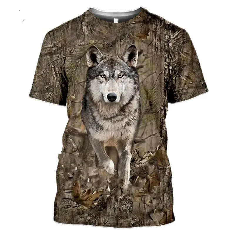 3D Digitaldruck 2026 Mode T-Sh – Wildman Hunting & Outdoor Bewertung und Preis