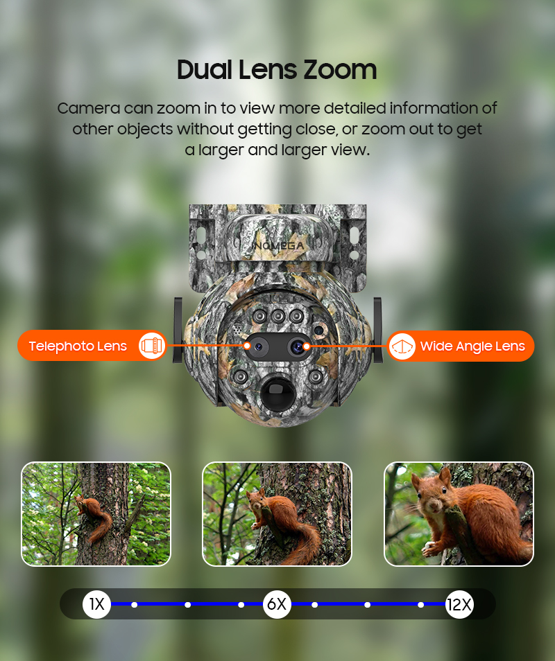 INQMEGA 12X ZOOM 4K 8MP Solark – Outdoor Hunting Camera Wifi Bewertung und Preis