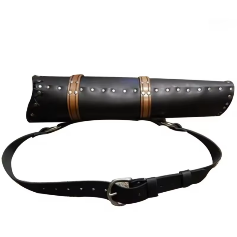 Mittelalterlicher PU-Leder-Sch – Quiver Arrow Back Bewertung und Preis