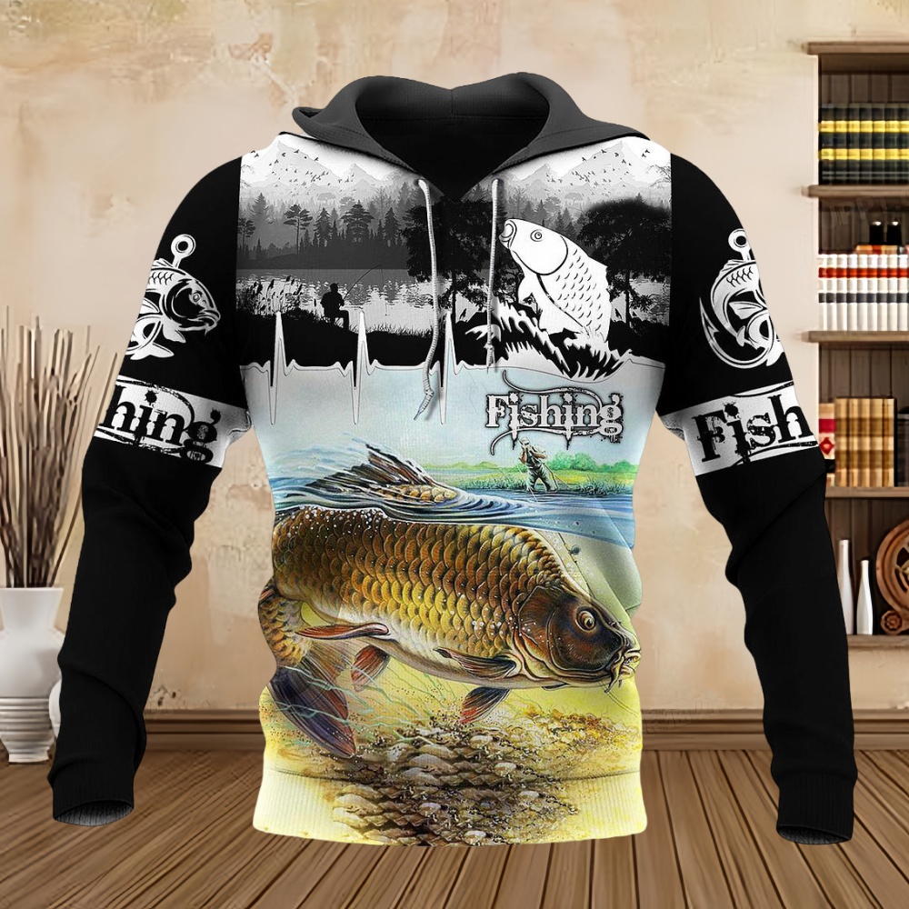 Wildfischerei-Print 3D Casual  – Wildman Hunting & Outdoor Bewertung und Preis