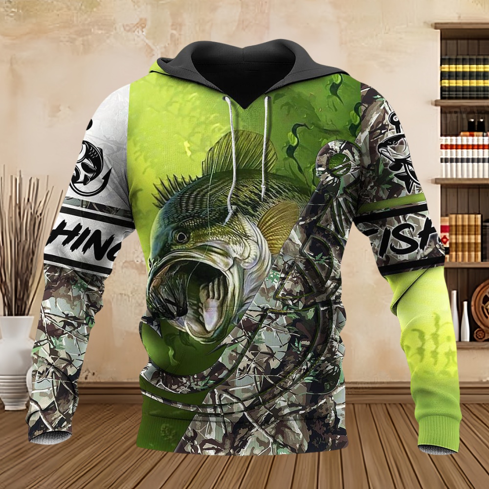 Wildfischerei-Print 3D Casual  – Wildman Hunting & Outdoor Bewertung und Preis