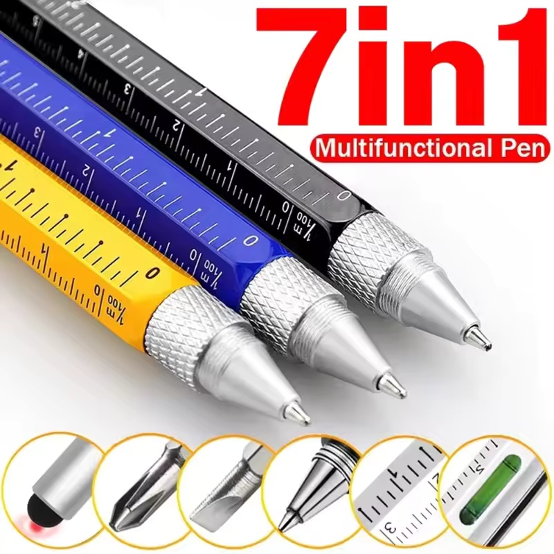 7-in-1 Multifunktionsstift Tou – Tactical Pen Tool Bewertung und Preis